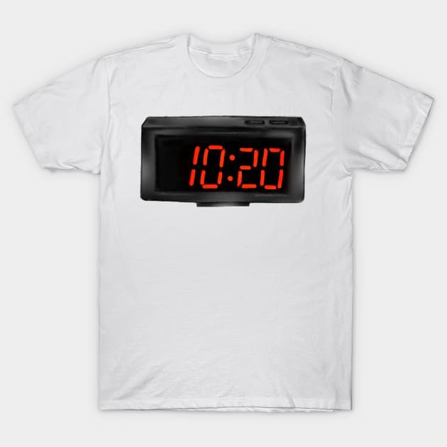 Digital Clock T-Shirt by melissamiddle